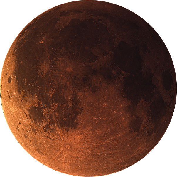 皆既月食の様子